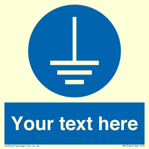 Custom Connect to Earth Sign